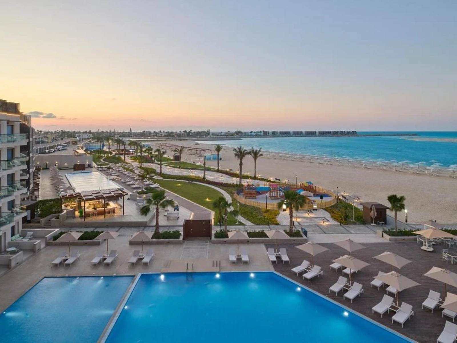 Palma Bay Rotana Resort in El Alamein, North Coast Egypt